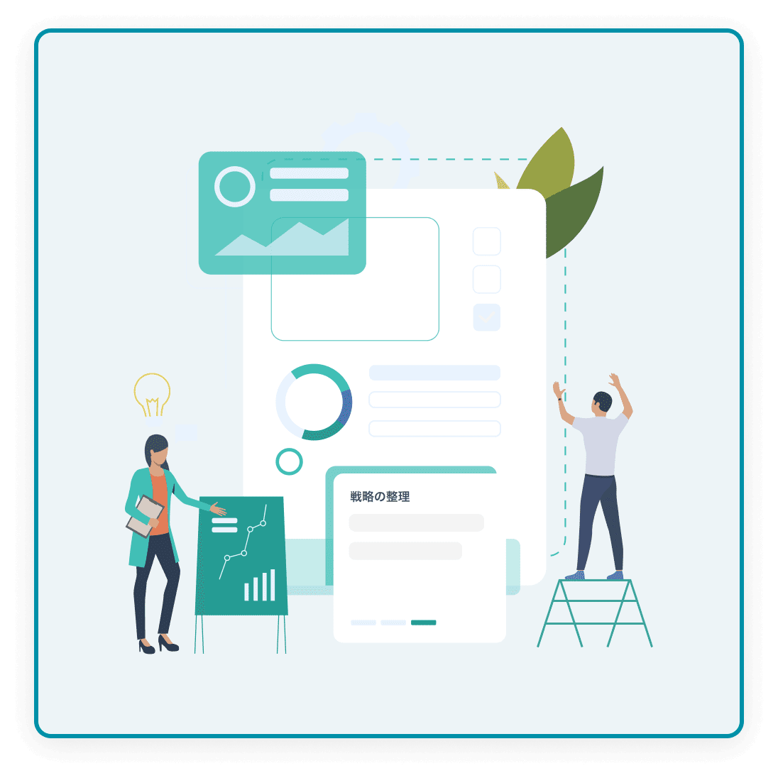 ケアが必要な社員が誰かわかる