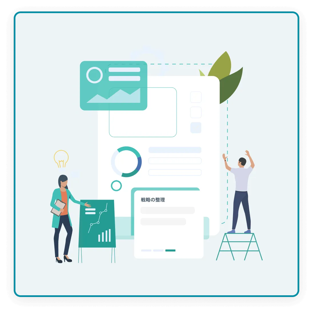 ケアが必要な社員が誰かわかる