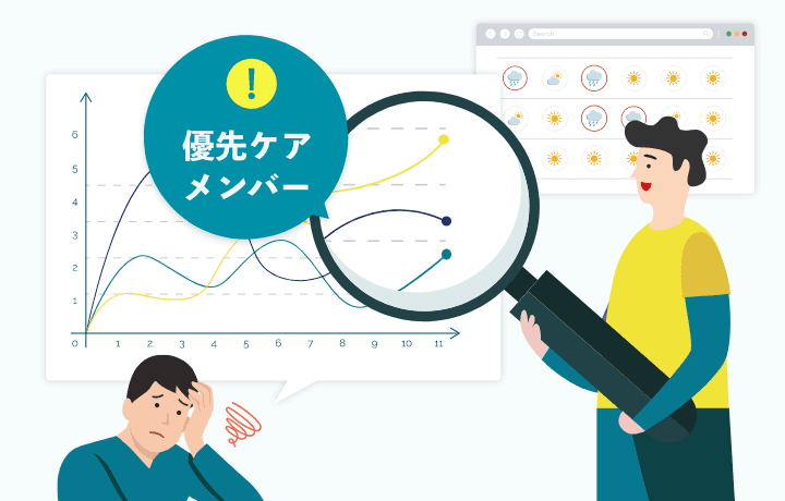 離職や休職が多い