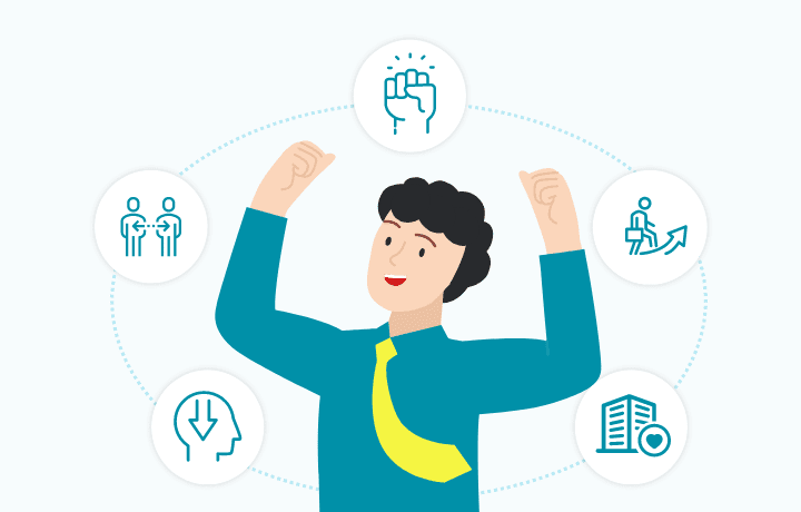 離職や休職が多い